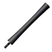 32mm Q4D-Vent専用ポール256mmポール 1本 ブラック VP256/32
