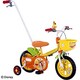 幼児用自転車（12型・押手棒付） カジとり二輪車 くまのプーさん12