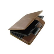 PDAIR レザーケース for Eee PC 901-X 液晶保護シート付 ブラウン PALCEPC901/BR