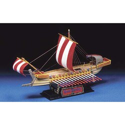 青島文化教材社 オールドタイムシップス No.01 ギリシャの軍船