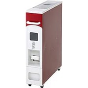 RE210RS [ライスボックス（6kg） ホットチェリー キャスター付き無洗米兼用カラースリムライスボックス]