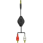 接続コード ステレオピンプラグ×2-ステレオミニプラグ 0.1m-1m ブラック CN-MP100R-B