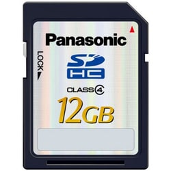 CLASS4対応 SDHCメモリーカード 12GB RP-SDM12GL1K