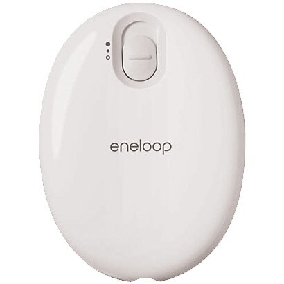 充電式カイロ ホワイト eneloop kairo（エネループカイロ） KIR-S3S(W)