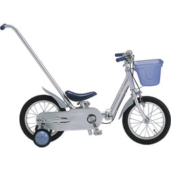 幼児用自転車（14型・押手棒付） いきなり自転車・折りたたみ式 軽合金プレミアム