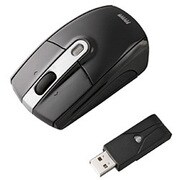 2.4Gワイヤレス 光学式マウス ブラック MA-WH107BK