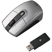 2.4Gワイヤレス 光学式マウス シルバー MA-WH107S