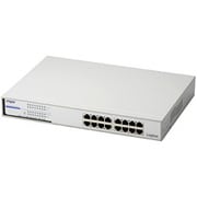 ギガビットイーサネット対応 スイッチングハブ 16ポート LAN-GSW16P/MA