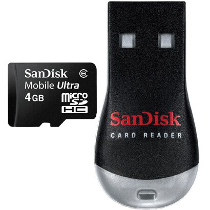 Mobile Ultra microSDHCカード 4GB SDSDQY-4096-J95M