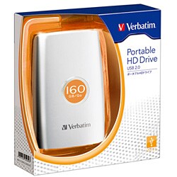 USB接続 ポータブルHDD 160GB HDPU160GVS