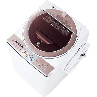 タテ型洗濯乾燥機（8.0kg） ピンク系 ES-TG820-P