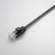 CAT6準拠 Gigabit やわらかLANケーブル ヨリ線 ブラック 15m LD-GPY/BK15