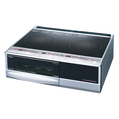 据置型IHクッキングヒーター（2口タイプ・20A） ブラック UHP-M321