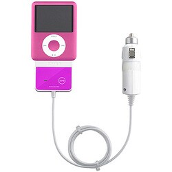 BSFM02PK [iPod用FMトランスミッター オートスキャン式 ケーブルタイプ ピンク]