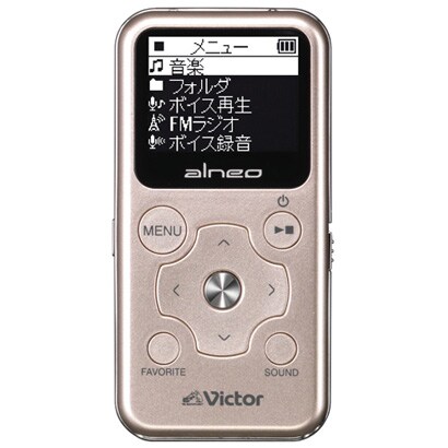 デジタルオーディオプレーヤー 1GB ピンクゴールド alneo(アルネオ) XA-M10-N