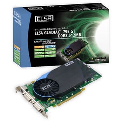 NVIDIA GeForce 9500GT GDDR3 512MB PCI-Express2.0x16対応 GD795-512ERGT
