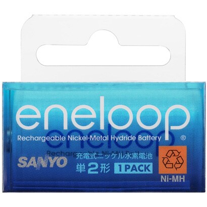 ニッケル水素電池 単2形 1個 HR-2UTG-1BP-Y