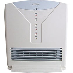 マイコン式セラミックヒーター（イオン・加湿機能） ホワイト DSH-C1281