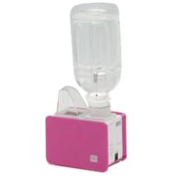 加湿器（ペットボトルタイプ・超音波式） ピンク KX-50UP-PK