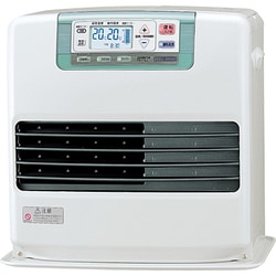 石油ファンヒーター パールホワイト 木造12畳、コンクリート造17畳まで FW-474LX-W