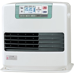 石油ファンヒーター パールホワイト 木造15畳、コンクリート造20畳まで FW-574LX-W