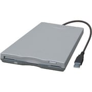 OWL-702EFD-U2(SV) [USB接続 外付けフロッピーディスクドライブ 2倍速 シルバー]
