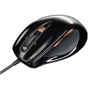 USB接続 レーザー式 5ボタン チルトホイールマウス ONYX ブラック SLATL01BK