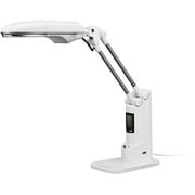 USB接続 LEDスタンドライト&クロック ホワイト GH-LED16STW