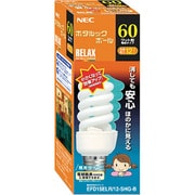 電球形蛍光灯 ホタルックボール E26口金 リラックス色(3波長形電球色) D15形(12W) EFD15ELR/12-SHG-B