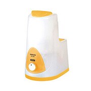 加湿器(ペットボトルタイプ・スチーム式) スケルトンオレンジ (木造3畳 プレハブ洋室6畳まで) KP-A05-D