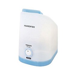 加湿器（ペットボトルタイプ・スチーム式） スケルトンブルー （木造3畳 プレハブ洋室6畳まで） KP-B05-A