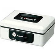 手提金庫 SCBシリーズ Cash Box（キャッシュボックス） A6用紙収納 フラットキータイプ 1.06kg SCB-8