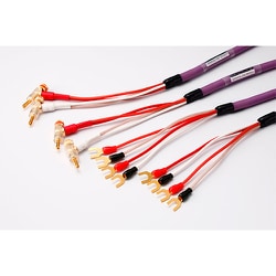 スピーカーケーブル 3m バナナ端子(AMP)+Y端子(SP)バイワイヤー INNOVA TS7 BYB3