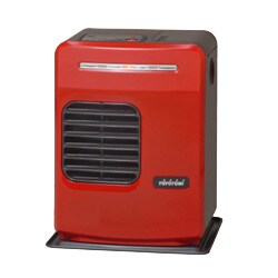 石油ファンヒーター レッド （木造8畳 コンクリート造11畳まで） プチキューブ LC-K298RB