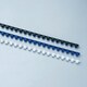 プラスチックリング・ワイドバック 円型標準品 12mm 100本入 白 PW1120W