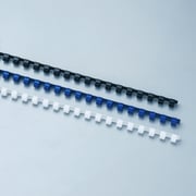 プラスチックリング・ワイドバック 円型標準品 22mm 50本入 黒 PW2220B