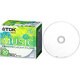 インクジェットプリンタ対応 ワイドプリント仕様 音楽用CD-R Dear MUSIC 80分 20枚入り CD-RDE80PWX20N