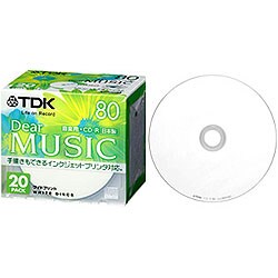 ヨドバシ Com Tdk ティーディーケー Cd Rde80pwxn インクジェットプリンタ対応 ワイドプリント仕様 音楽用cd R Dear Music 80分 枚入り 通販 全品無料配達 ヨドバシ Com Tdk ティーディーケー Cd Rde80pwxn インクジェットプリンタ対応 ワイドプリント仕様 音楽用cd R Dear Music 80分 枚入り 通販 全品無料配達