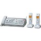 普通紙FAX（子機2台） シルバー系 fappy（ファッピィ） UX-D70CW