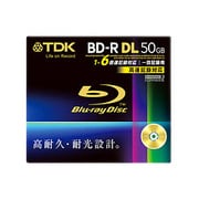 データ記録用Blu-rayディスク 追記型 6倍速対応 片面2層 ゴールドカラー・ディスク 50GB BRD50C1S