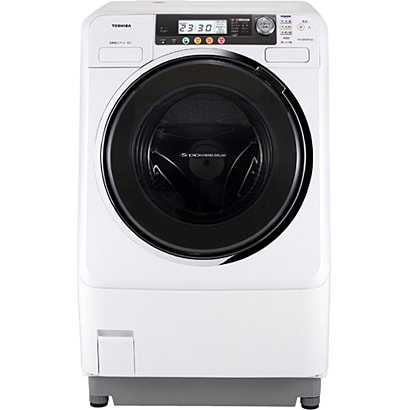 ななめ型ドラム式洗濯乾燥機（9.0kg） 左開き・ピュアホワイト ハイブリッドドラム TW-200VF-W