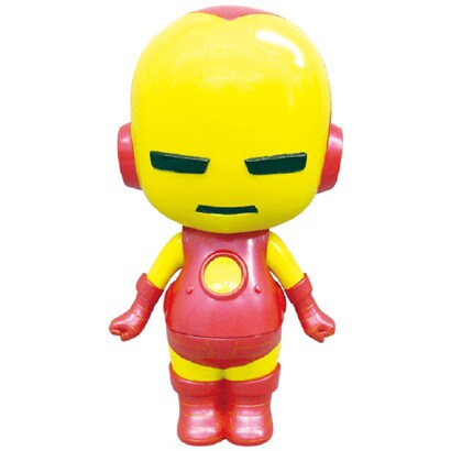 MARVEL/ 3age ビッグソフビフィギュア： アイアンマン メタリックver