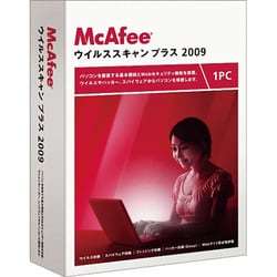 マカフィー・マカフィー・ウイルススキャンプラス 2009 1ユーザー版 [Windowsソフト]