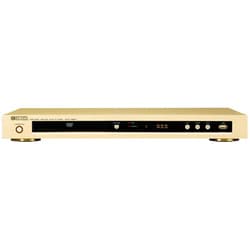 DVDプレーヤー ゴールド Divx対応 DVD-S663(N)
