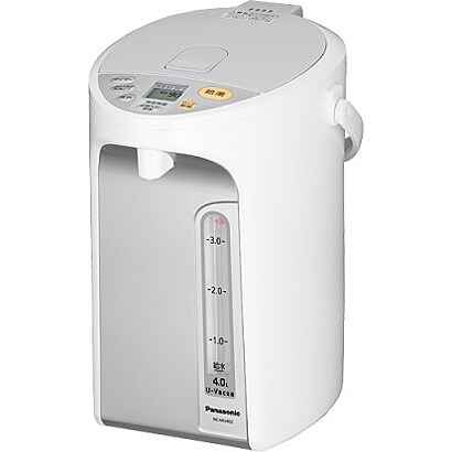 ポット（4.0L） シルバーホワイト マイコン沸騰ジャーポット NC-MU402-SW