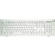 USB・PS/2接続 カナ無し日本語109キーボード タテ置きスタンド付き ホワイト OWL-KB109STD(W)/KN