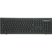 USB・PS/2接続 カナ無し日本語109キーボード タテ置きスタンド付き ブラック OWL-KB109STD(B)/KN