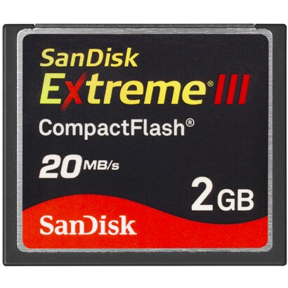 コンパクトフラッシュ 2GB SDCFX3-002G-J21A エクストリーム III