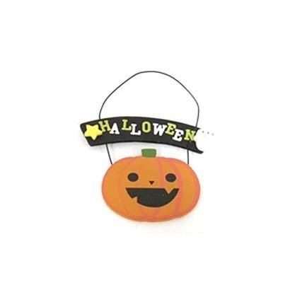 パンプキンハンガー ブラックプレート ハロウィングッズ ハロウィン