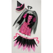 ハロウィン [ガール ハットセットピンク 120cm ハロウィングッズ]